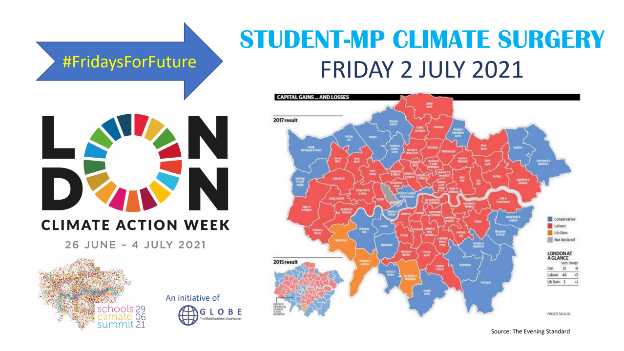 GLOBE London Climate Action Week 2021 GLOBE